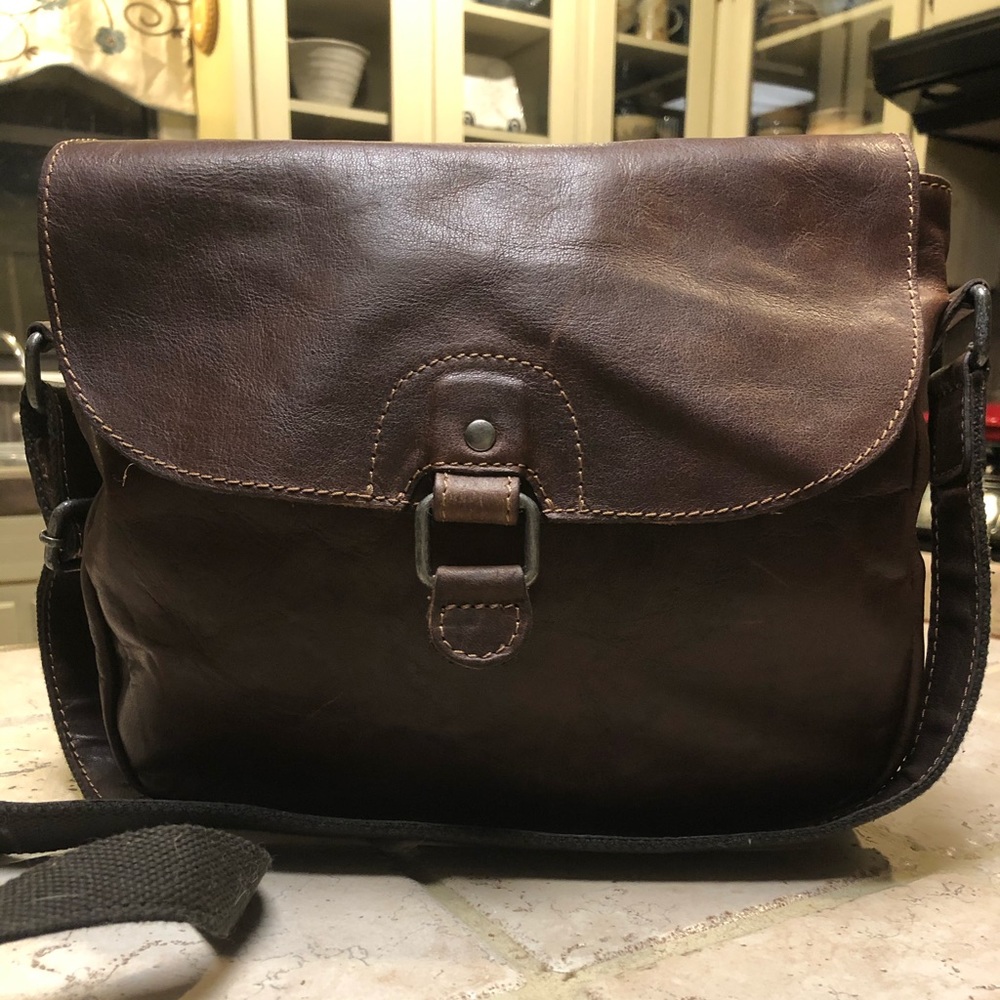 Jack Georges leather crossbody